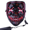 Image 26: Halloween LED Purge Mask Light Up Funny Masks