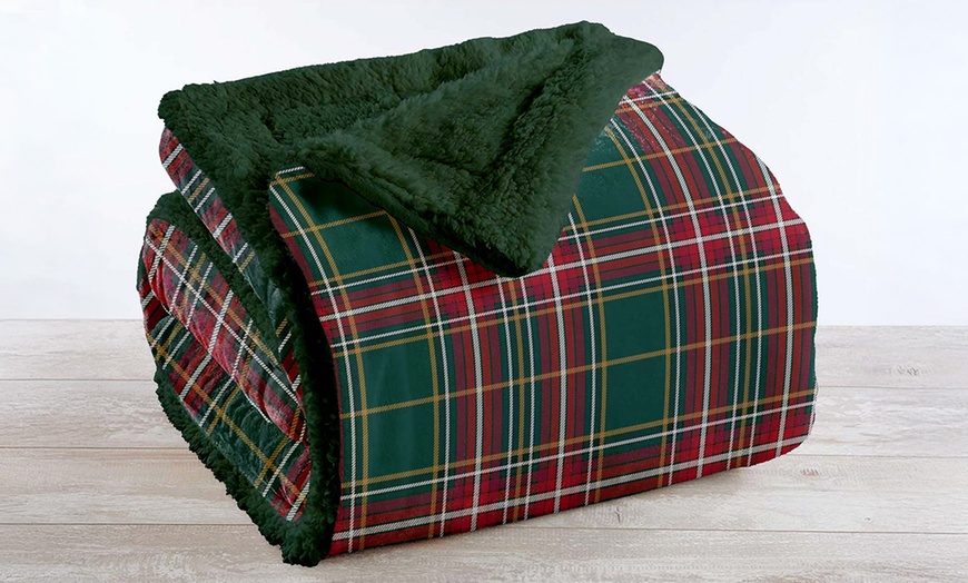 Image 28: Manta Sherpa suave y cálida