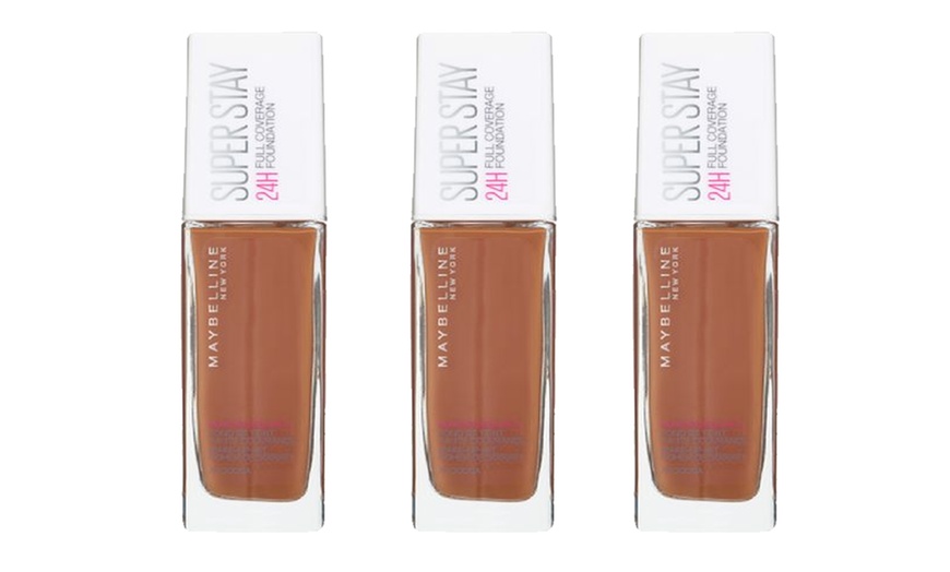 Image 17: Three-Pack of Maybelline Foundation