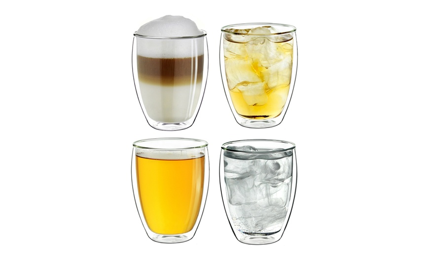 Image 4: Set de 4 ou 6 verres à double paroi