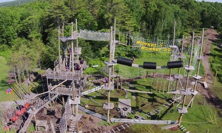 Full Course and Zip Lines, for up to 2.5 Hours - Child (Ages 4-12) - Monkey C Monkey Do, ME