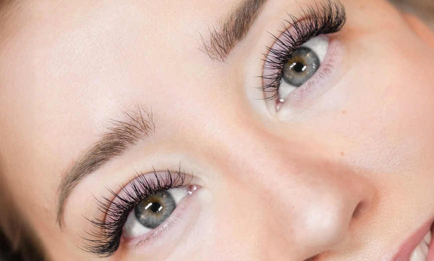 Image 3: Full Set Lash Extensions: Hybrid, Cashmere, or Classic Mink Styles