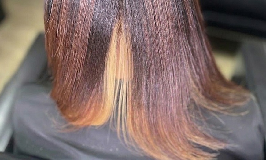 Image 6: Blowout & Silk Press or Choice of Haircut, Shampoo & Style Package
