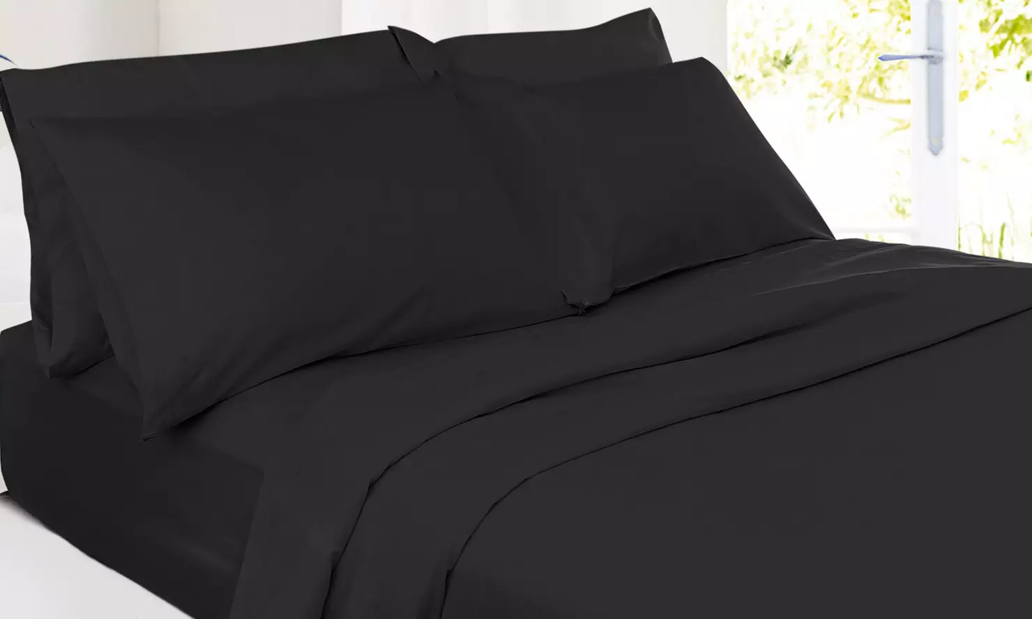 Nestl 7 Piece Split King Bed Sheet Set - Extra Deep Pocket Split King Sheet Set