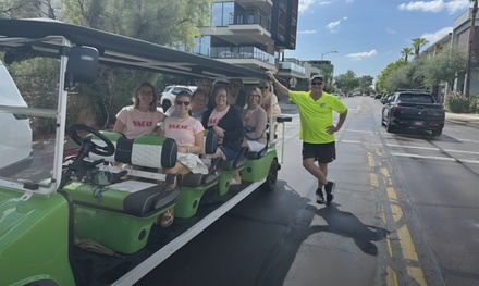 4 People: 90-Minute Stretch Limo Golf Cart Tour of Old Town Scottsdale - Scottsdale Segway Tours - Old Scottsdale
