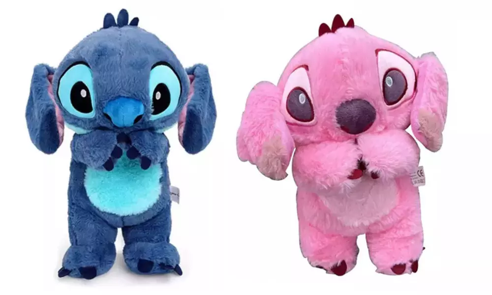 1x oder 2x Stress- und Angstbewältigungsspielzeug im Stitch-Design