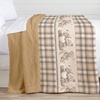 Image 10: Couverture plaid double face sherpa et microfibre