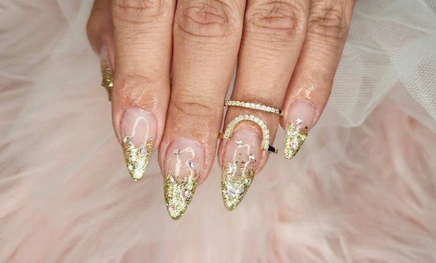 Image 5: 1 Gel Manicure + Gel Pedicure, Soft Gel Nails, Acrylic Nails and More