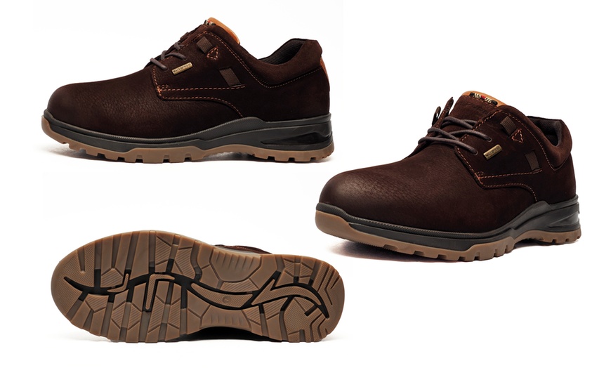 Image 2: Hush Puppies Pele Men's Leather Shoes