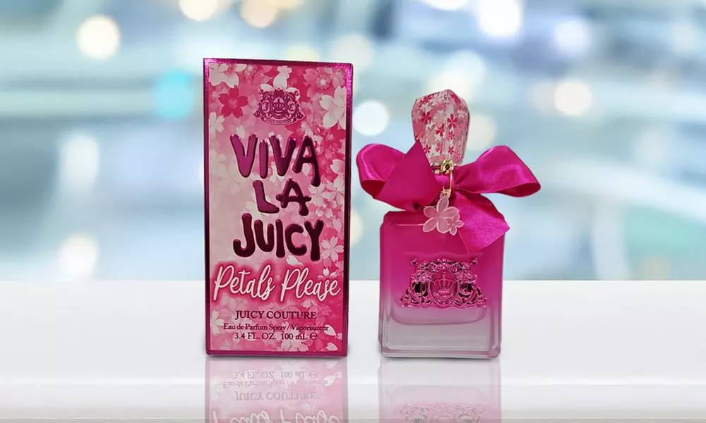 Juicy Couture Viva La Juicy Petals Please EDP 3.4 Fl Oz Spray For Women