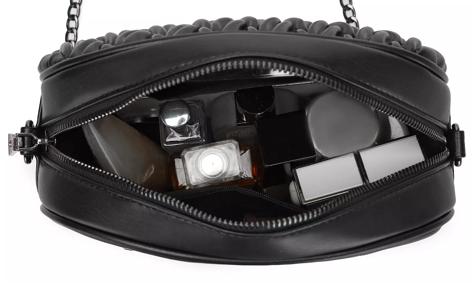 Soft Lady's Crossbody Shoulder Bag With Long Strap