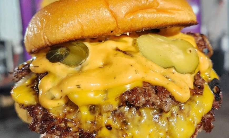 Image 1: Smash Burgers with Blue Ivy Drinks for One, Two, Four or Six