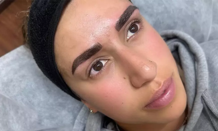 Image 4: A Permanent Eyebrow Microblading or Micro Shading/Combination Tattoo