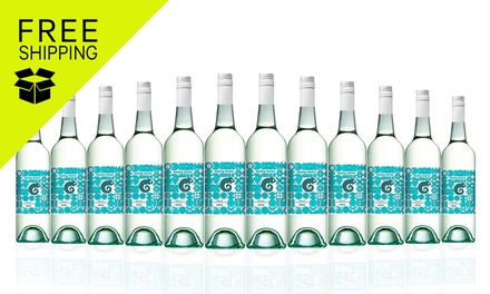 Gazing Gecko Semillon Sauvignon Blanc (12 bottles) - 23SSBGEKSEA12 - Purple Feet Beverages