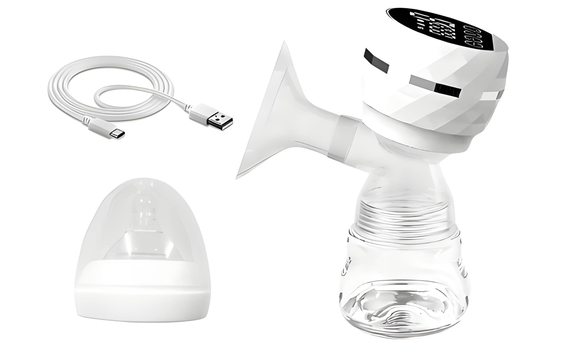 Sacaleches eléctrico con biberón