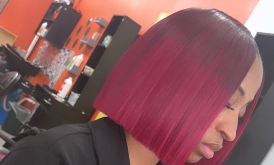 Image 2: Get a Sleek Ponytail or Quick Weave at Raevans Beauty Bar