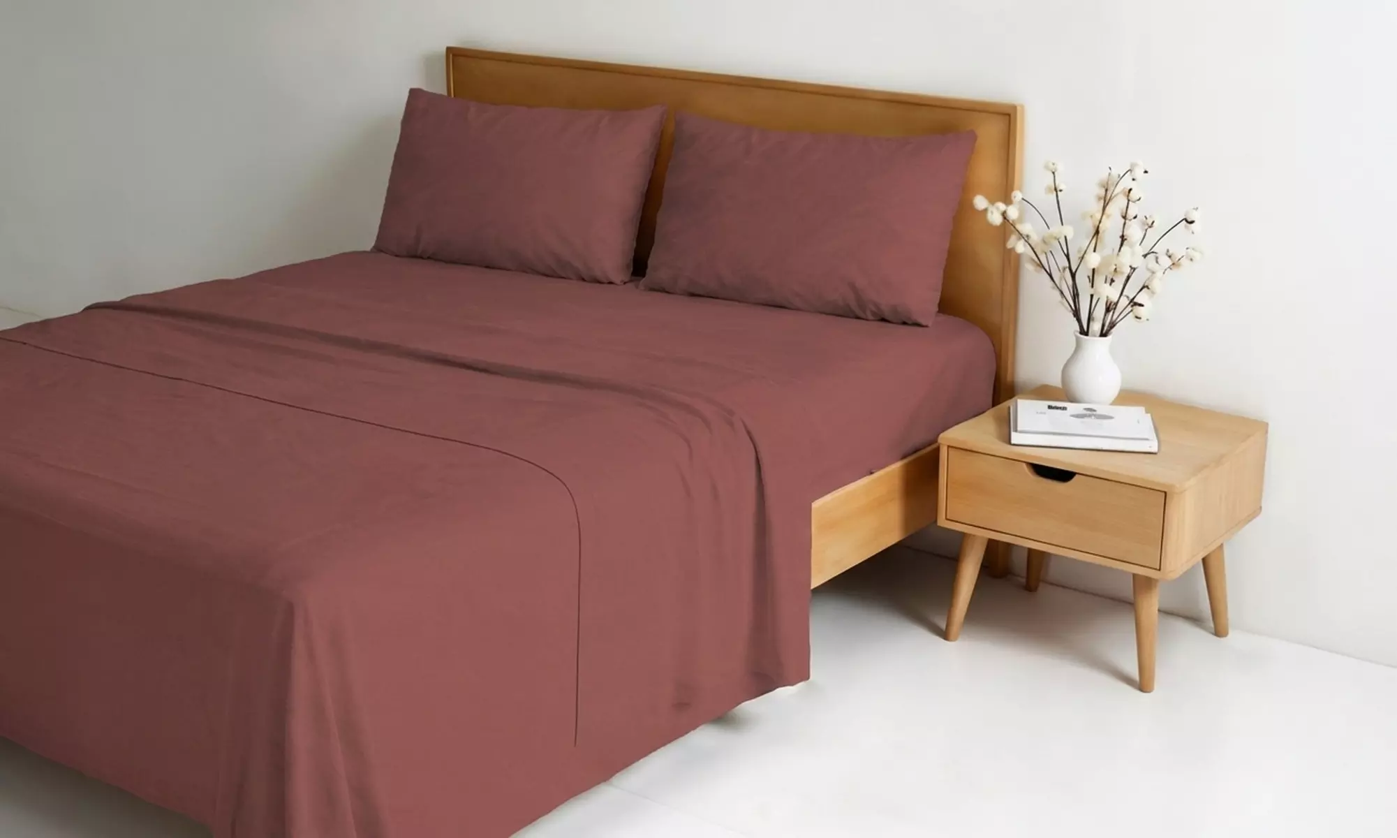 'Water Washed' beddengoedset voor tweepersoonsbed