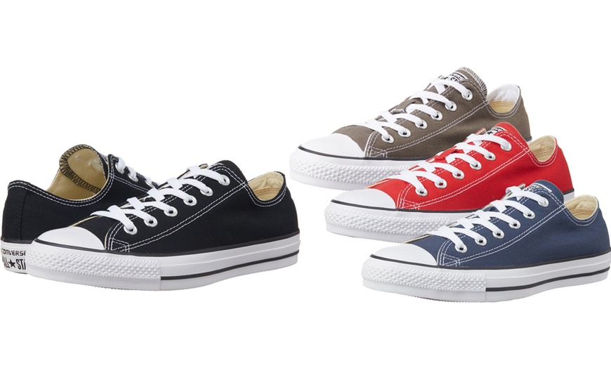 Image 1: Converse All-Star Low-Top Unisex Canvas Sneakers