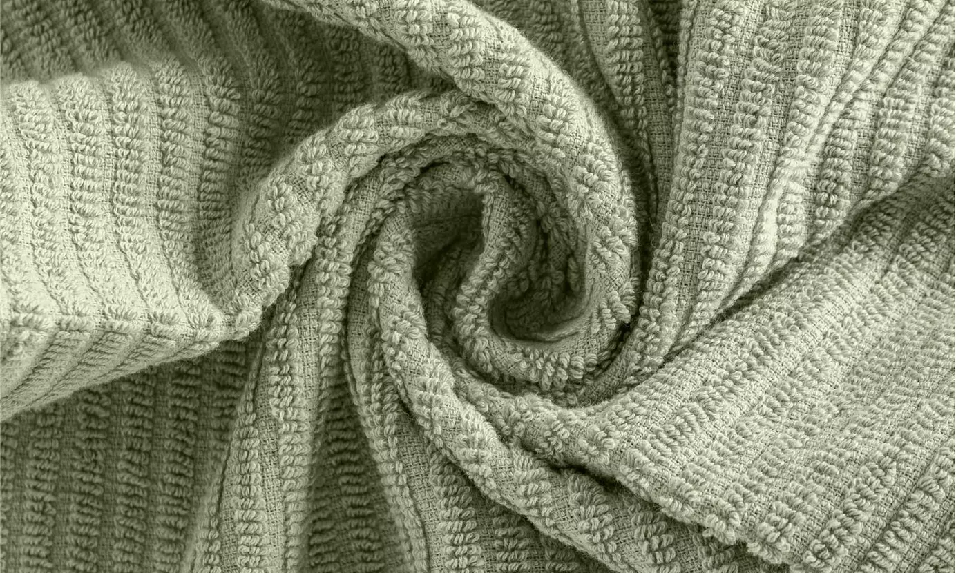 Juego de 5 toallas de 100 % algodón ultrasuave en color liso