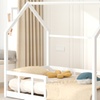 Image 2: Pine Wood Children House Bed Frame