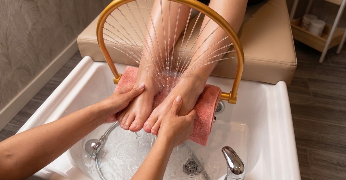 Spa de pies con masaje e hidratación en Barcelona