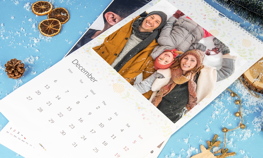 Image 4: Calendrier photo personnalisé en format A3 ou XL, avec Colorland