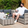 Image 6: Monster Group Six-Piece Rattan-Effect Furniture Set