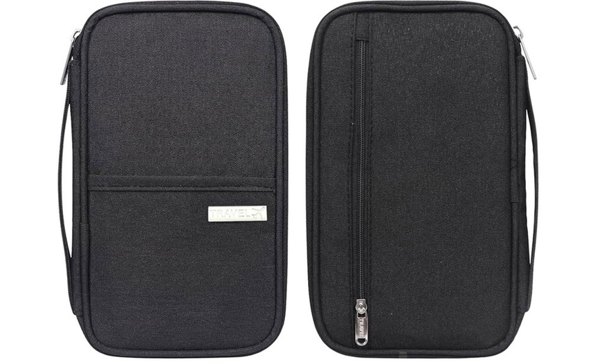 Image 9: 1x oder 2x Organizer für Pass und Reise-Unterlagen