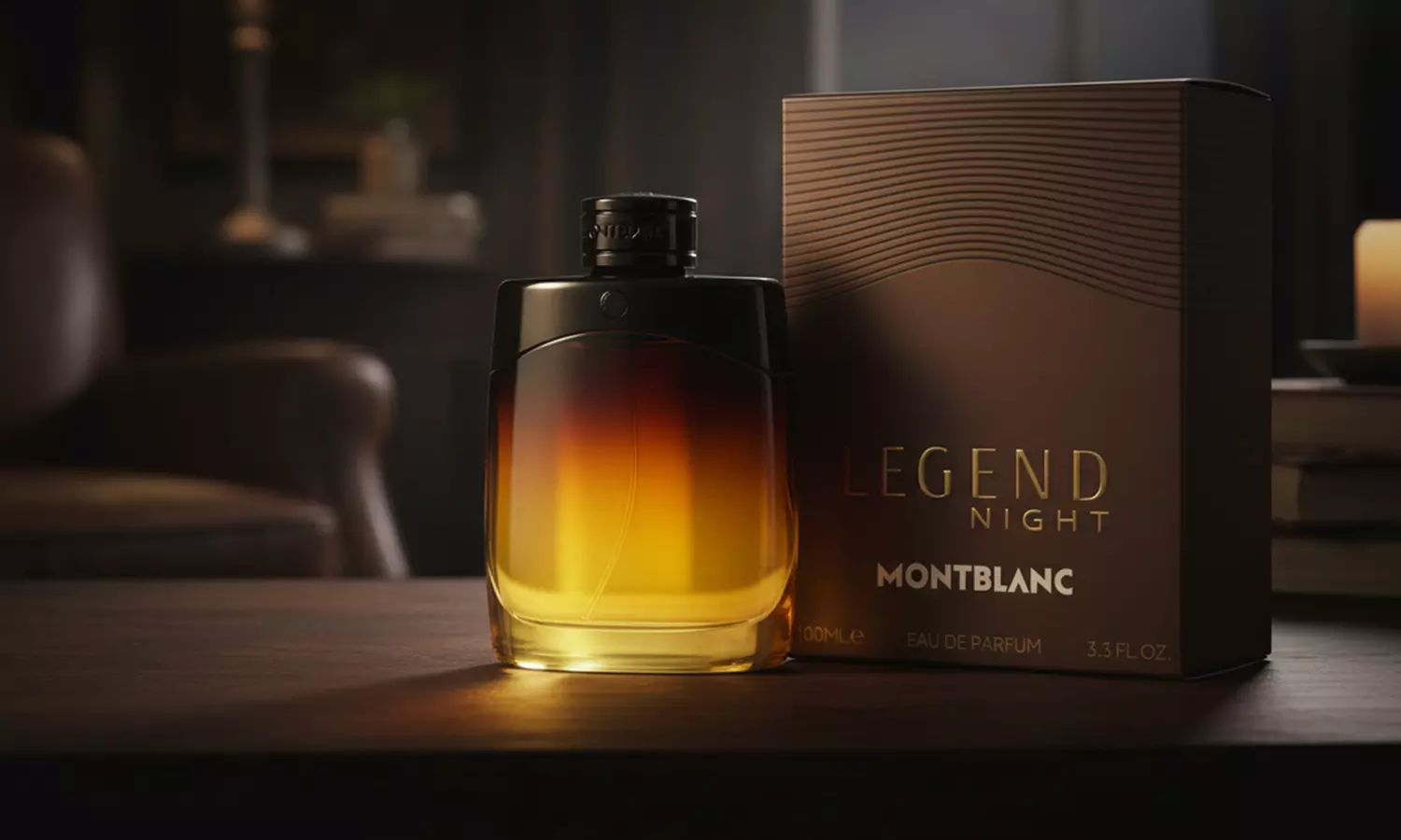 Mont Blanc Legend Night Eau de Parfum for Men 3.3 Fl. Oz. - Primary Image