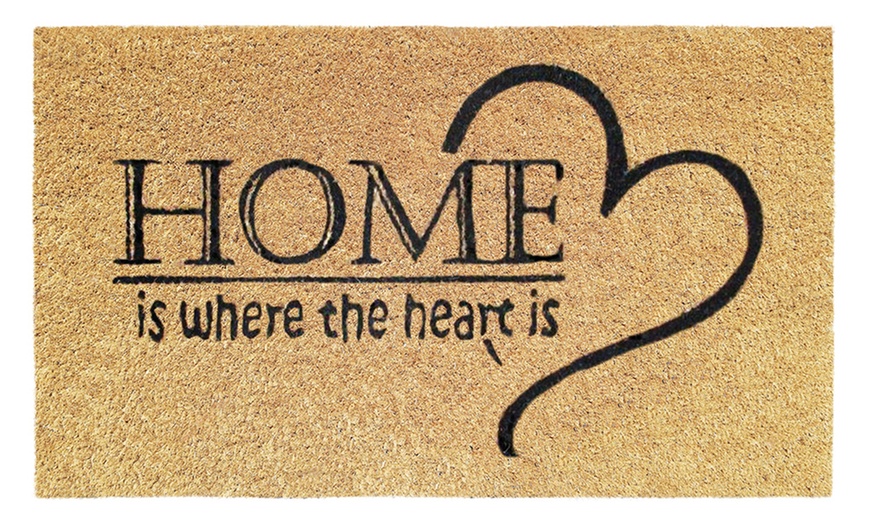 Image 25: Zerbino in cocco con retro antiscivolo