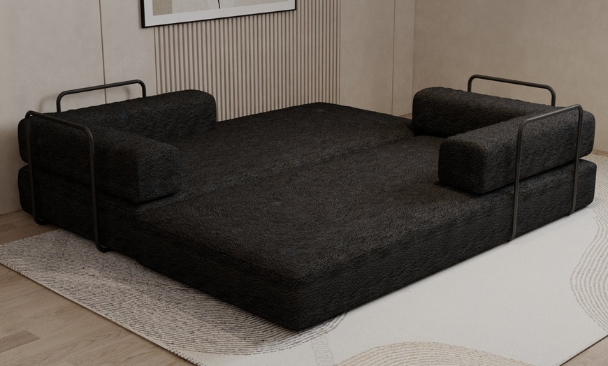 Image 4: Sliding Wardrobes 4 U Three-Seater Smart Convertible Sofabed