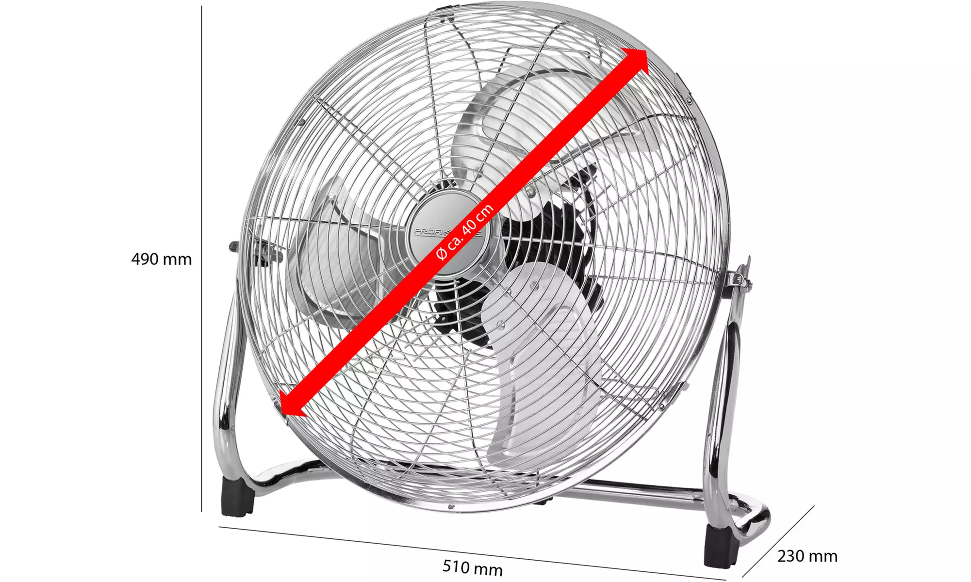 Brasseur d'air design Inox ProfiCare