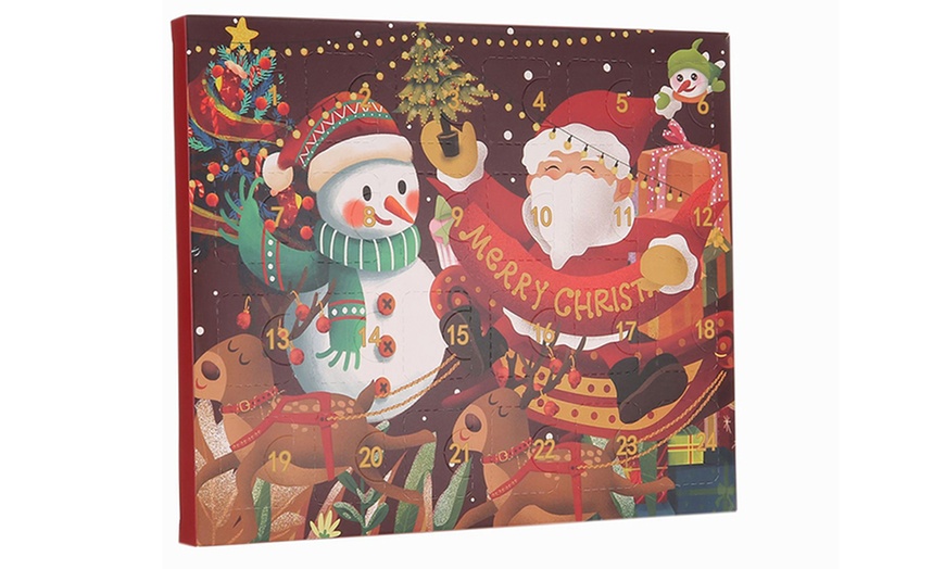 Image 6: Christmas Gnome, Countdown or DIY Bracelet Necklace Advent Calendar