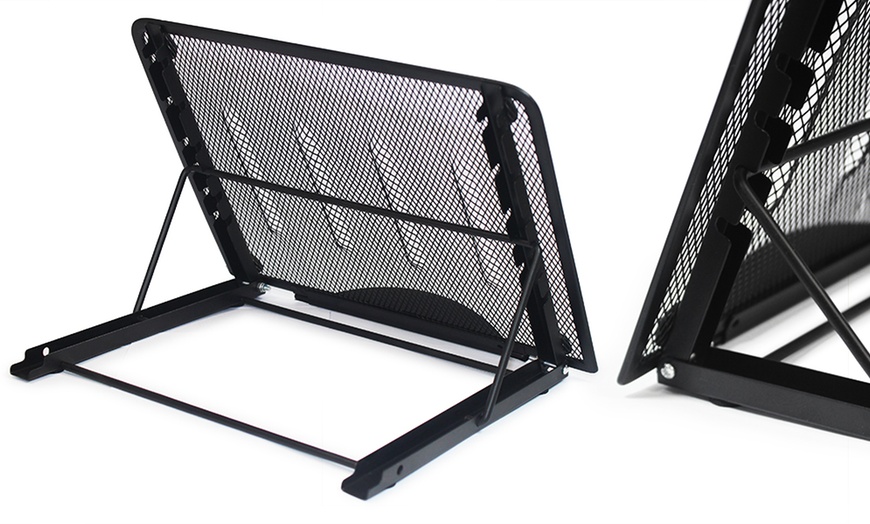 Image 5: Mesh Laptop Stand