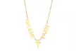 Ladies Stainless Steel Faith, Believe, And Cross Necklace - Second Medium