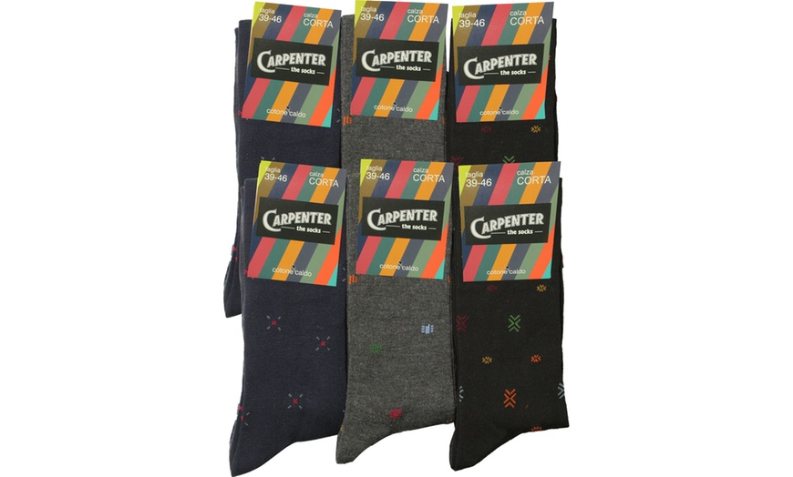 Image 11: Carpenter 6er- oder 12-Pack kurze oder lange Herren-Socken