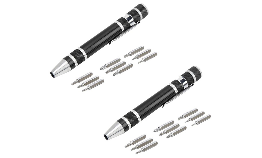 Image 7: Bolígrafo destornillador multifunción de precisión portátil 