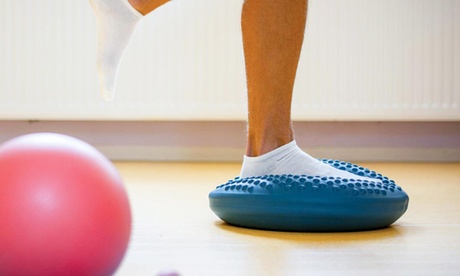 Cuscino propriocettivo gonfiabile per equilibrio comprensivo di pompa, disponibile in 5 colori