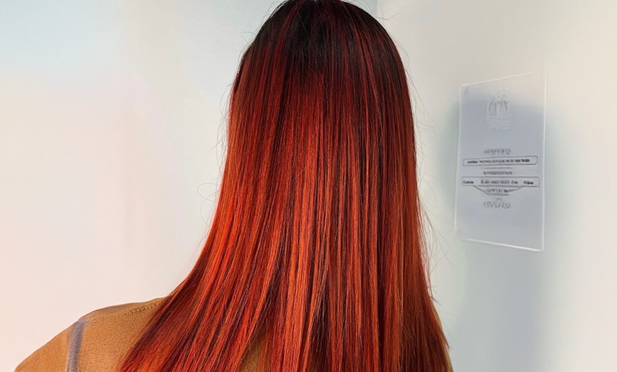 Image 5: Wash, Cut, and Blow Dry with Optional Half or Full Head Highlights