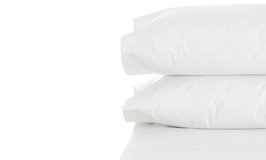 Image 4: 1800 Series Bamboo Feel Pillowcase Queen/Standard or King Set of 2 Pillowcases 