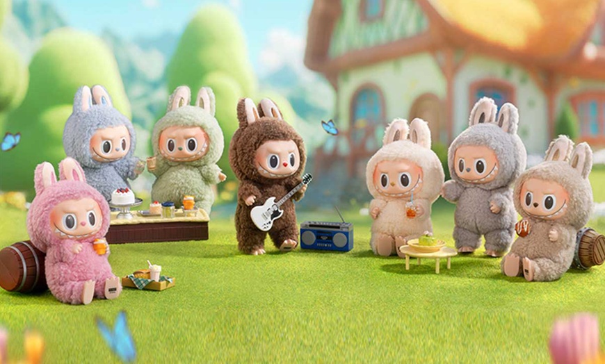 Image 1: Boîte mystère Labubu Macaron
