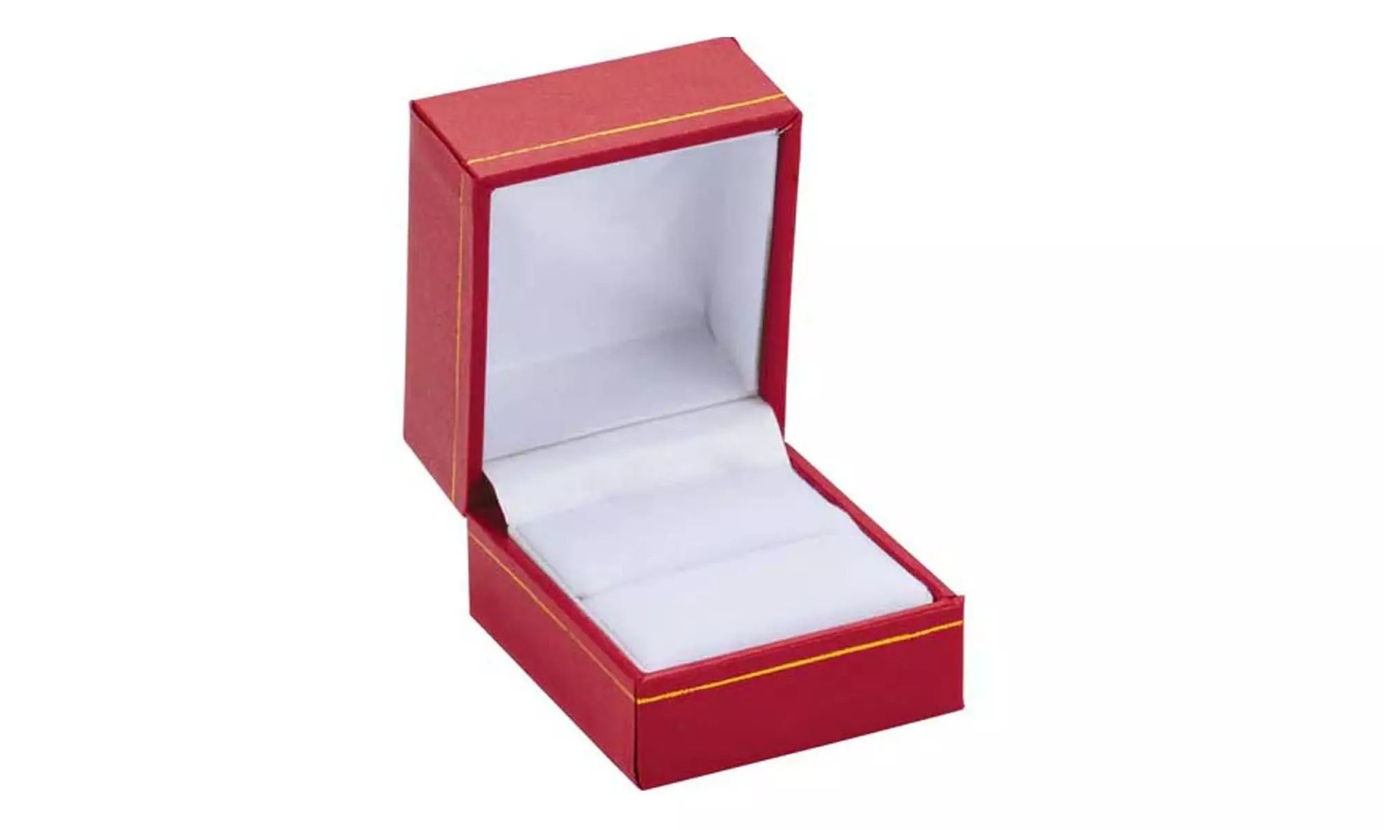 Paris Jewelry 24k White Gold Plated 2 Cttw Ruby Round Stud Earrings