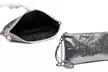 2x Damen-Clutch mit Pailletten in Silber, Grau oder Schwarz - Second Medium