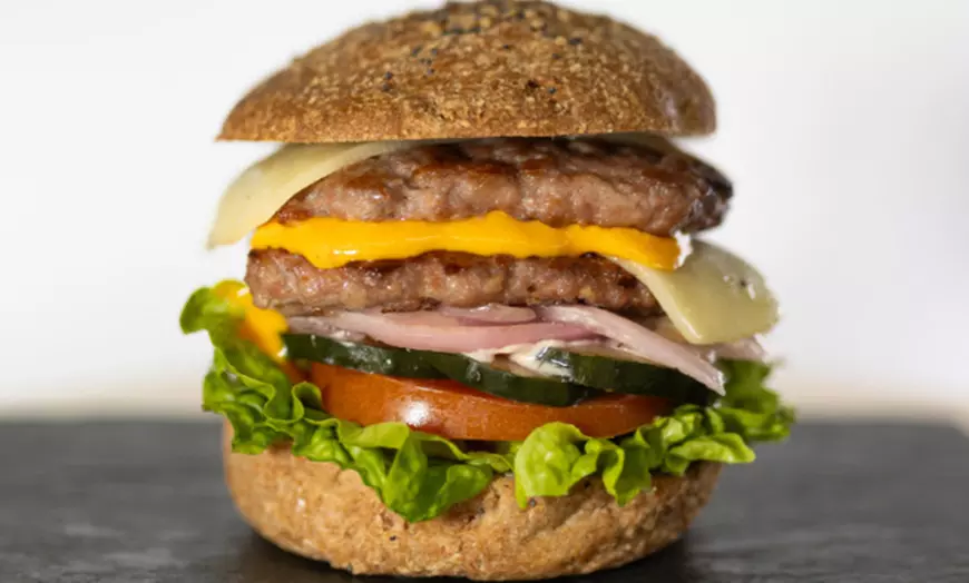 Image 2: Sabor y salud: menú de hamburguesas proteicas para 2 o 4 personas 