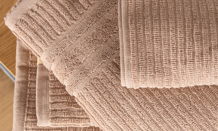 Image 29: Ensemble de 5 serviettes en coton