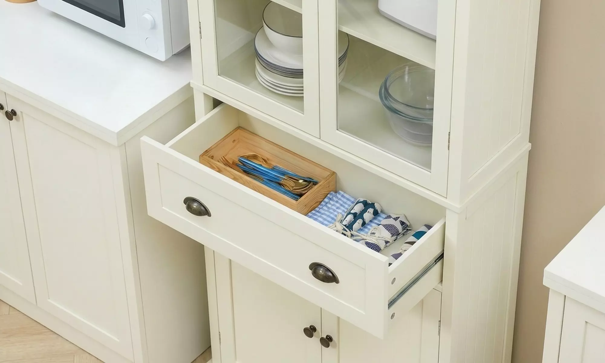 HOMCOM Kitchen Storage Unit