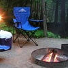 Image 2: Foldable Camping Chair with Cup Holder