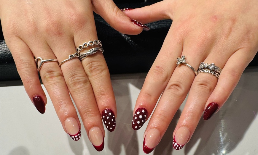 Image 1: Indulge in Gel Manicure, Pedicure, or Combo of both For Relaxation