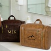 Image 9: Travel in Style With Personalized Vegan-Friendly Leather Toiletry Bag (Up to $maximum_of_discount_percentage Off)