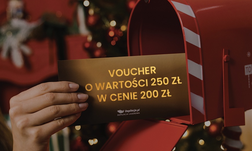 Image 2: Karty podarunkowe o wartości do 750 zł do salonów Depilacja.pl